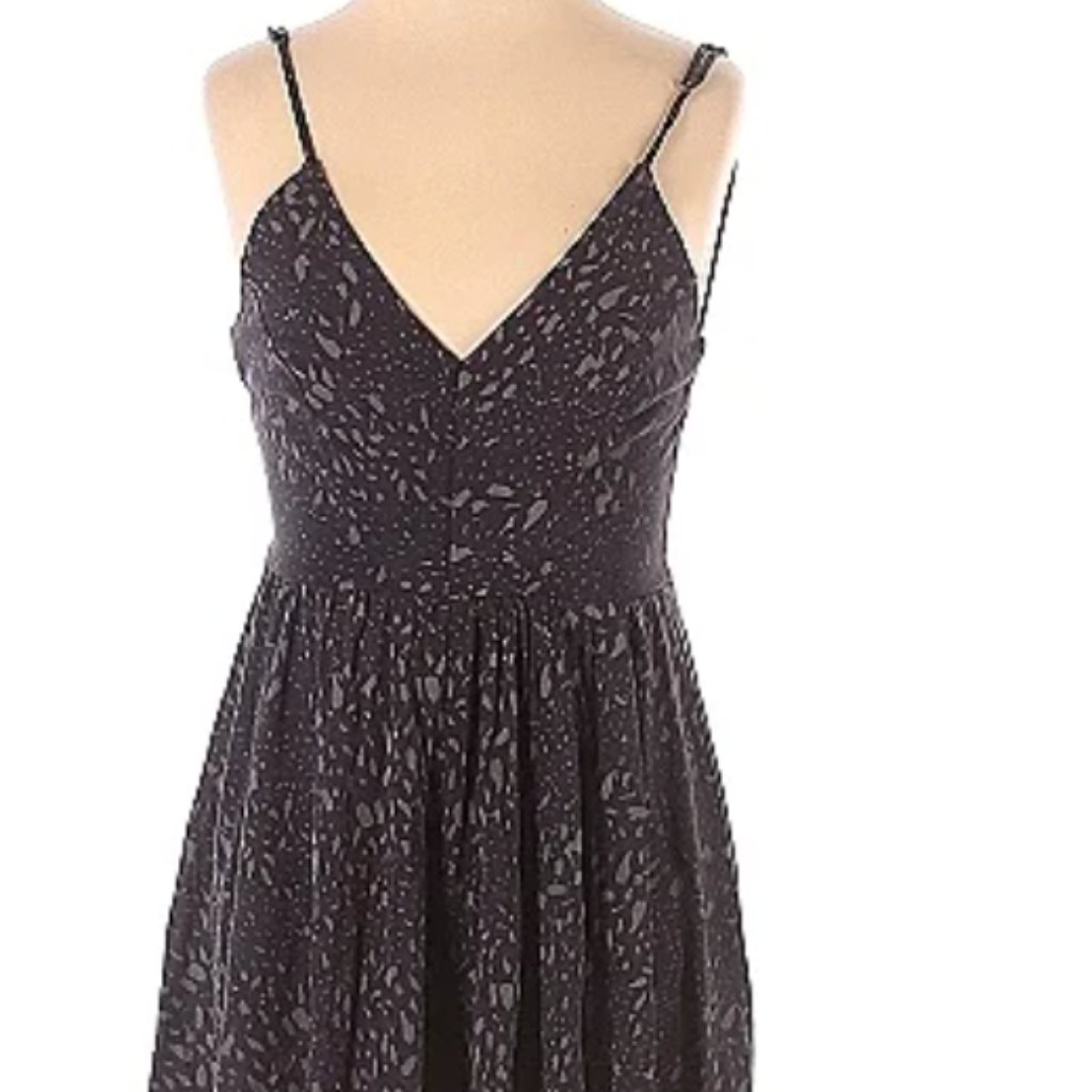 Gray Patterned Romper